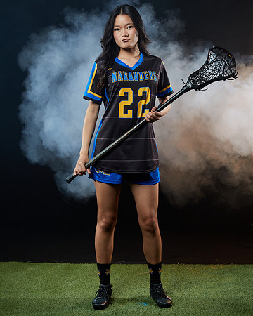 Mira Mesa High School Senior Girls Lacrosee Team Media Day