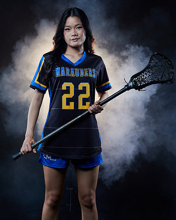 Mira Mesa High School Senior Girls Lacrosee Team Media Day