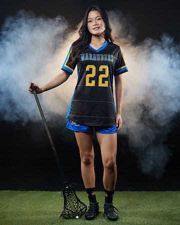 Mira Mesa High School Senior Girls Lacrosee Team Media Day