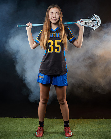 Mira Mesa High School Senior Girls Lacrosee Team Media Day