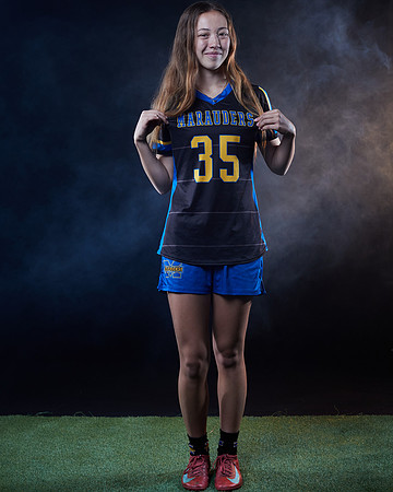 Mira Mesa High School Senior Girls Lacrosee Team Media Day