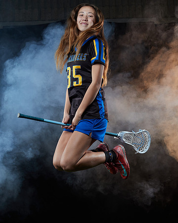 Mira Mesa High School Senior Girls Lacrosee Team Media Day