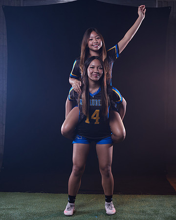 Mira Mesa High School Senior Girls Lacrosee Team Media Day