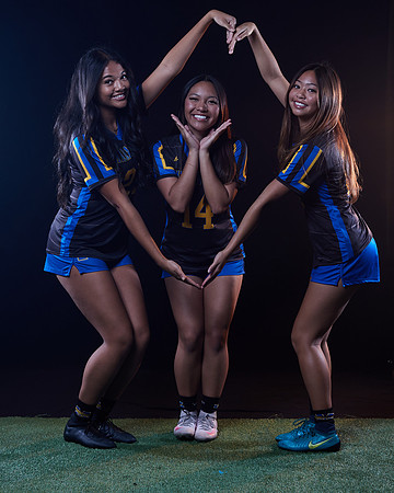 Mira Mesa High School Senior Girls Lacrosee Team Media Day