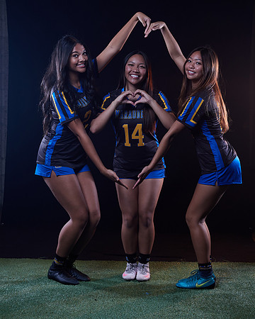 Mira Mesa High School Senior Girls Lacrosee Team Media Day