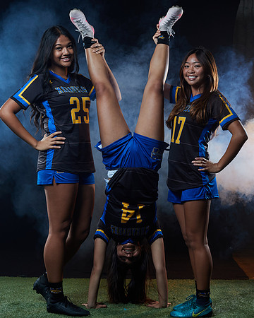 Mira Mesa High School Senior Girls Lacrosee Team Media Day
