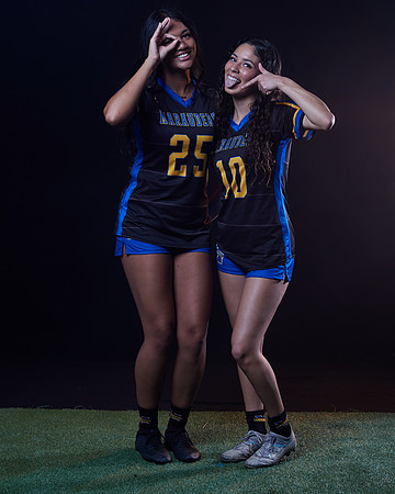 Mira Mesa High School Senior Girls Lacrosee Team Media Day