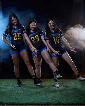 Mira Mesa High School Senior Girls Lacrosee Team Media Day