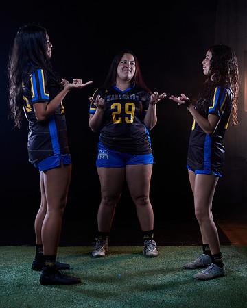 Mira Mesa High School Senior Girls Lacrosee Team Media Day