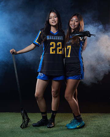 Mira Mesa High School Senior Girls Lacrosee Team Media Day