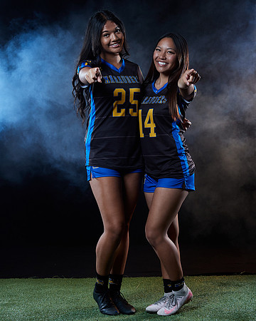 Mira Mesa High School Senior Girls Lacrosee Team Media Day