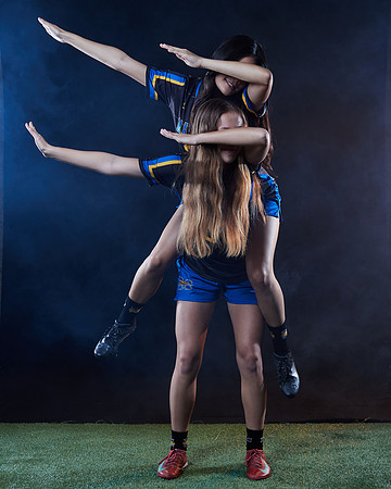 Mira Mesa High School Senior Girls Lacrosee Team Media Day