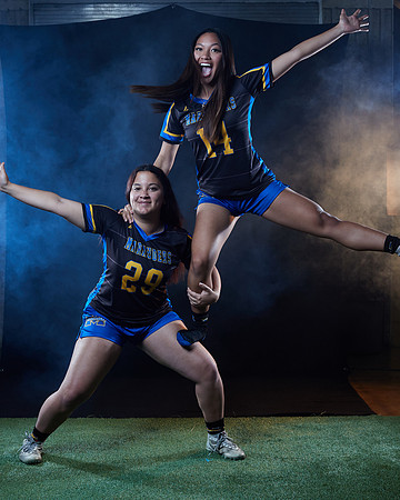 Mira Mesa High School Senior Girls Lacrosee Team Media Day