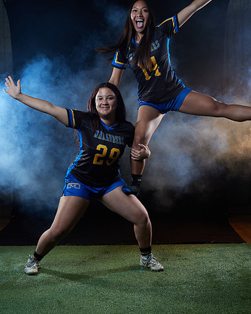 Mira Mesa High School Senior Girls Lacrosee Team Media Day