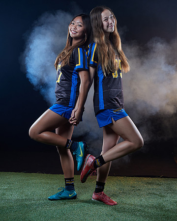 Mira Mesa High School Senior Girls Lacrosee Team Media Day