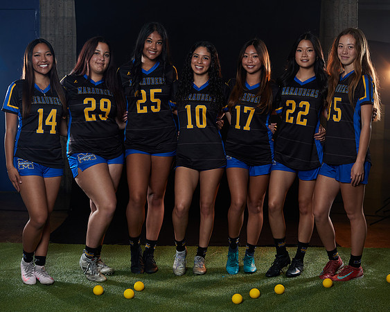Mira Mesa High School Senior Girls Lacrosee Team Media Day
