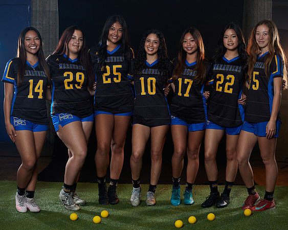 Mira Mesa High School Senior Girls Lacrosee Team Media Day
