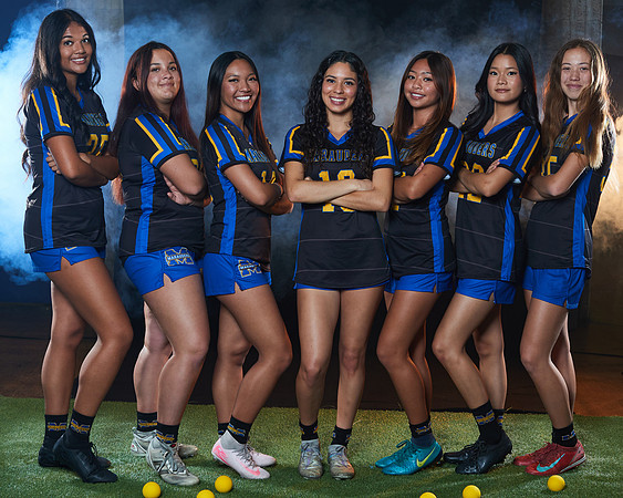 Mira Mesa High School Senior Girls Lacrosee Team Media Day