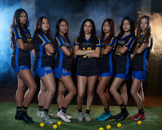 Mira Mesa High School Senior Girls Lacrosee Team Media Day