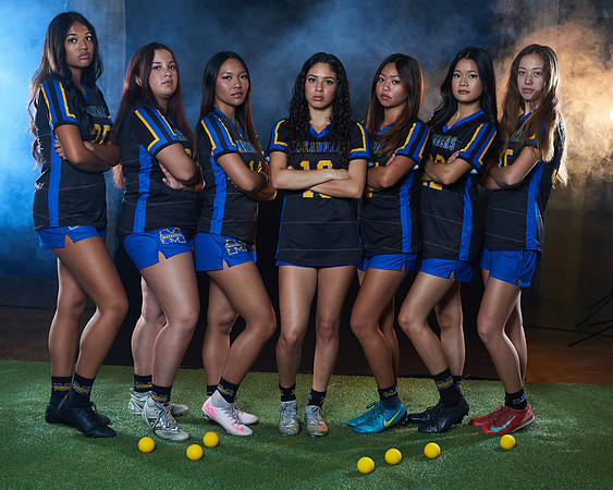 Mira Mesa High School Senior Girls Lacrosee Team Media Day
