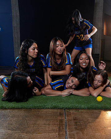 Mira Mesa High School Senior Girls Lacrosee Team Media Day