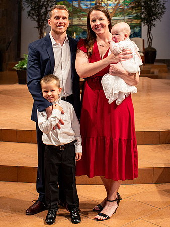 Baptisms and Church at St. Patrick Community Church