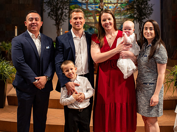 Baptisms and Church at St. Patrick Community Church