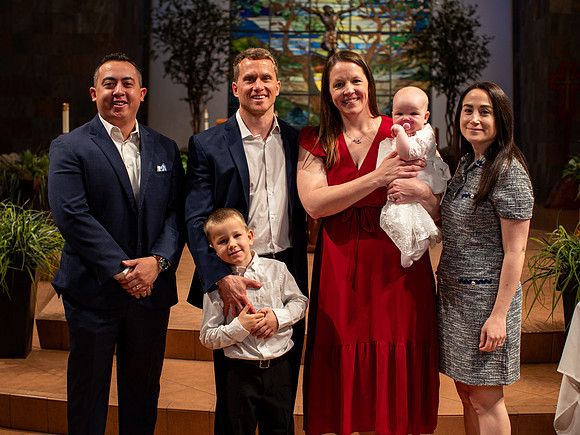 Baptisms and Church at St. Patrick Community Church