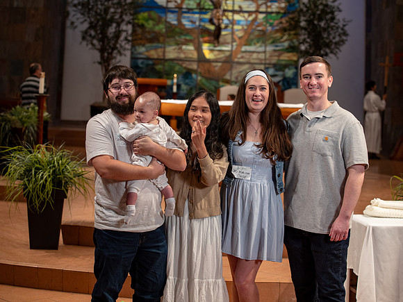 Baptisms and Church at St. Patrick Community Church