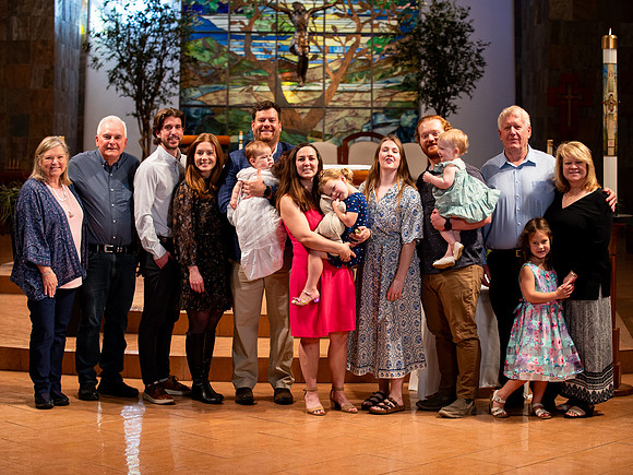 Baptisms and Church at St. Patrick Community Church