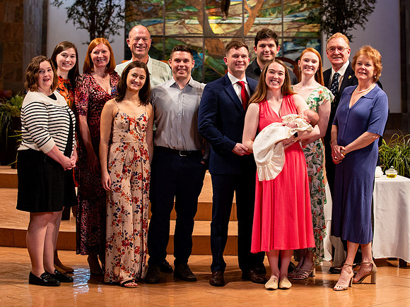 Baptisms and Church at St. Patrick Community Church