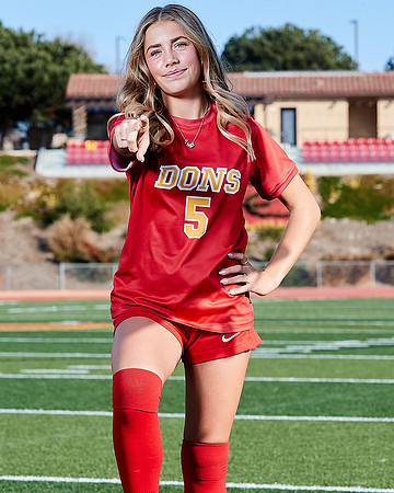 Cathedral Catholic Girls Varisty Soccer Team Media Day
