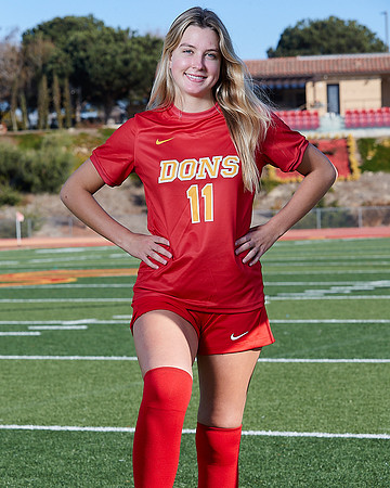Cathedral Catholic Girls Varisty Soccer Team Media Day
