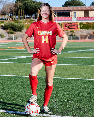 Cathedral Catholic Girls Varisty Soccer Team Media Day