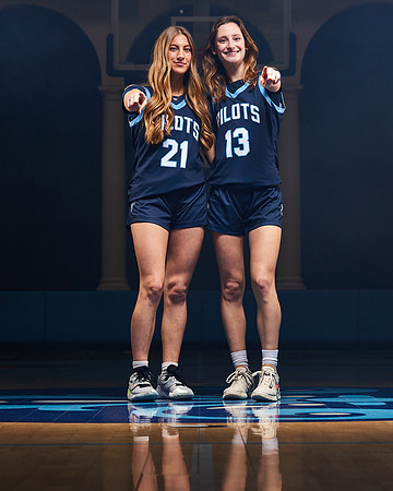 Academy of Our Lady of Peace Varsity Basketball Team Media Day