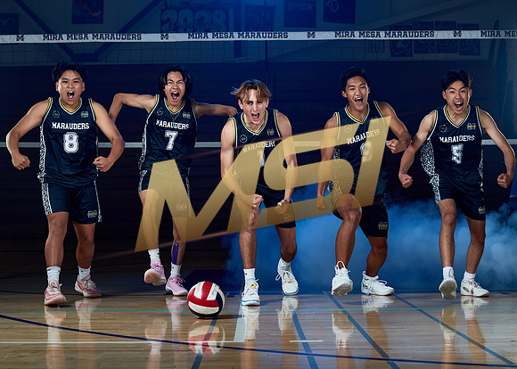 Mira Mesa High School Boys Varsity Volleyball Senior Media Day