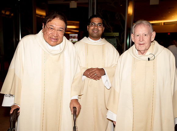 Holy Saturday At the Easter Vigil in the Holy Night of Easter at St. Patrick Community Church