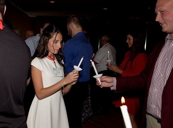Holy Saturday At the Easter Vigil in the Holy Night of Easter at St. Patrick Community Church