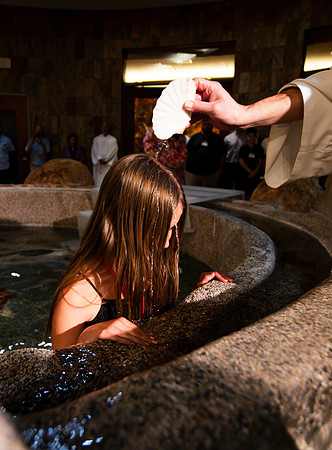 Holy Saturday At the Easter Vigil in the Holy Night of Easter at St. Patrick Community Church