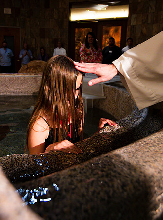 Holy Saturday At the Easter Vigil in the Holy Night of Easter at St. Patrick Community Church