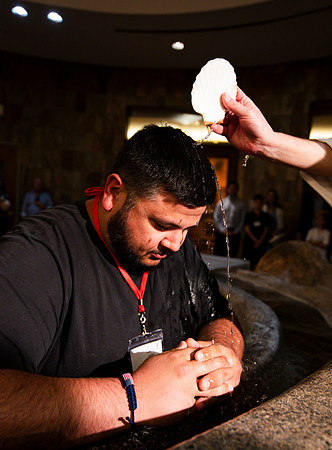 Holy Saturday At the Easter Vigil in the Holy Night of Easter at St. Patrick Community Church