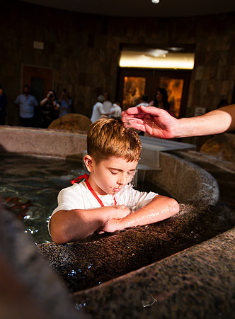 Holy Saturday At the Easter Vigil in the Holy Night of Easter at St. Patrick Community Church