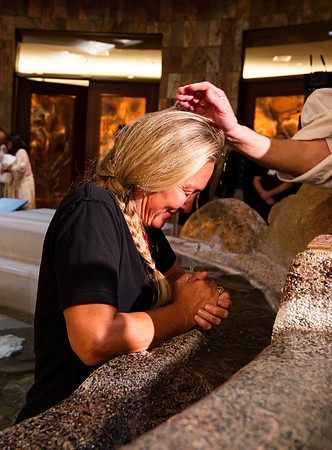 Holy Saturday At the Easter Vigil in the Holy Night of Easter at St. Patrick Community Church
