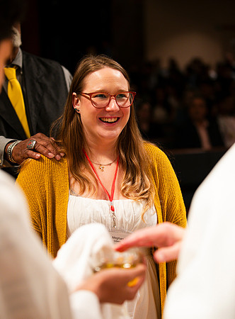 Holy Saturday At the Easter Vigil in the Holy Night of Easter at St. Patrick Community Church