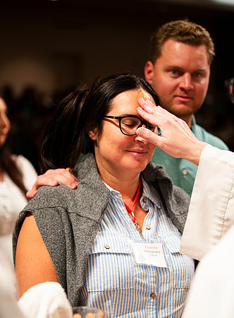 Holy Saturday At the Easter Vigil in the Holy Night of Easter at St. Patrick Community Church