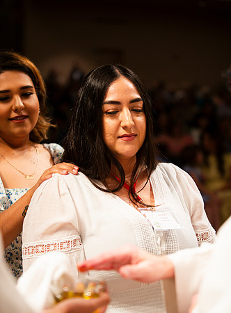 Holy Saturday At the Easter Vigil in the Holy Night of Easter at St. Patrick Community Church