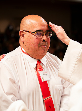 Holy Saturday At the Easter Vigil in the Holy Night of Easter at St. Patrick Community Church
