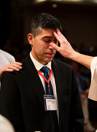 Holy Saturday At the Easter Vigil in the Holy Night of Easter at St. Patrick Community Church