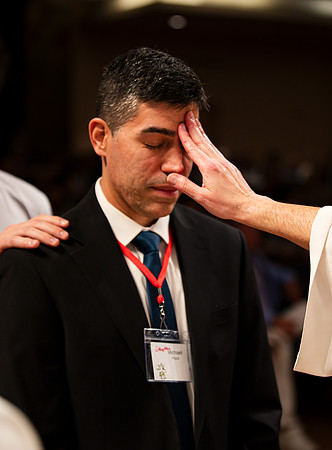 Holy Saturday At the Easter Vigil in the Holy Night of Easter at St. Patrick Community Church