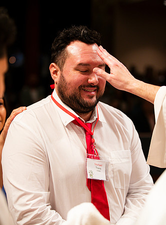 Holy Saturday At the Easter Vigil in the Holy Night of Easter at St. Patrick Community Church